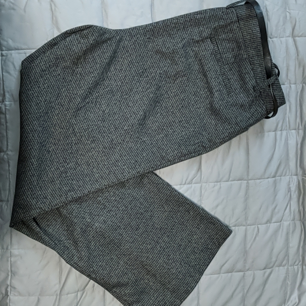 Houndstooth dress pants